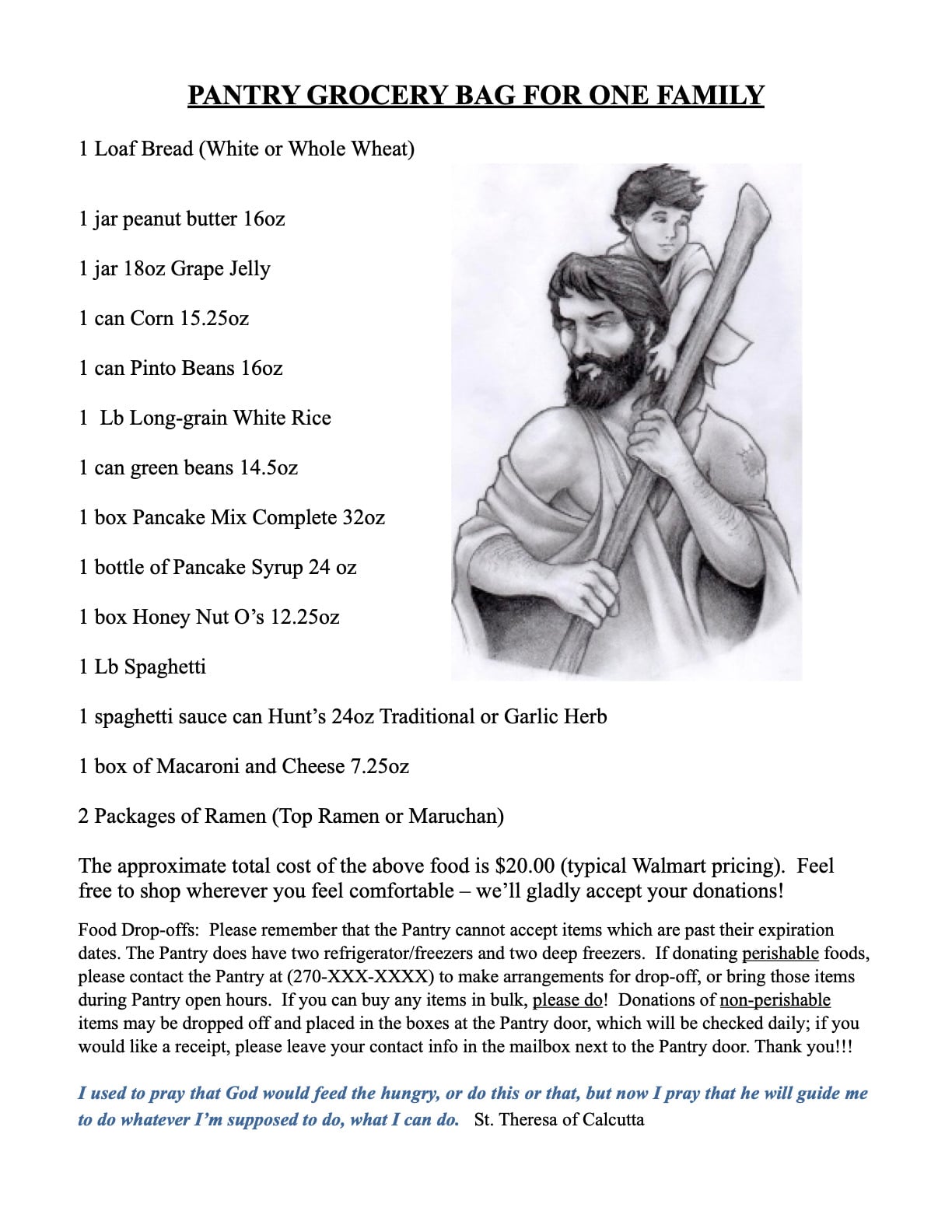 pantry-saint-christopher-parish-radcliff-ky